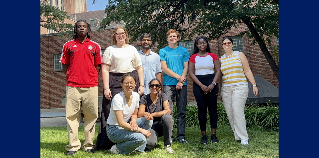 Naba Lab 2025 group photo outside COMRB