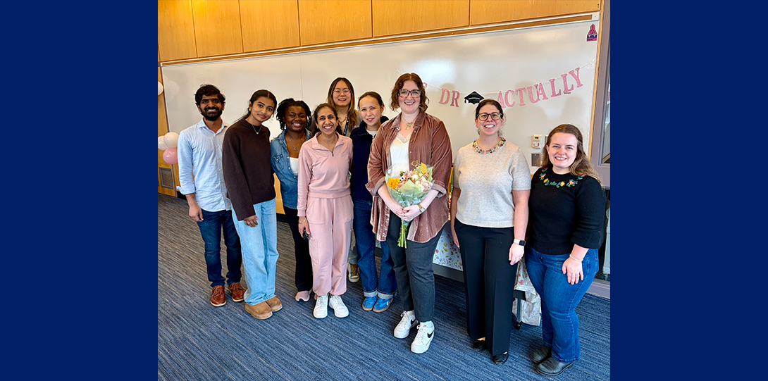 2026 Naba lab members at Leanna's defense celebration